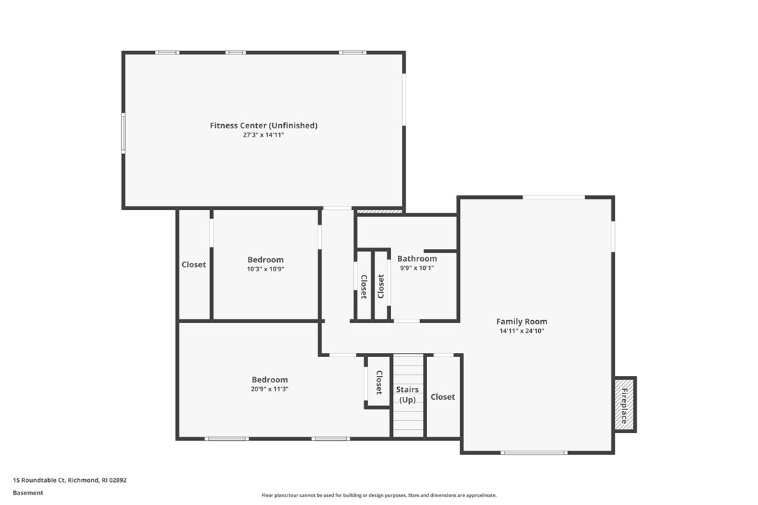 15 Roundtable Court Richmond, RI 02892 - Photo 44 of 46 Lower Level