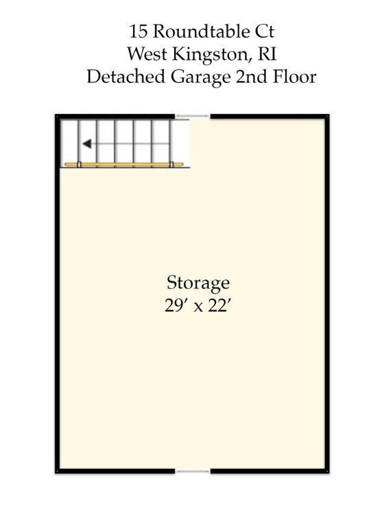 15 Roundtable Court Richmond, RI 02892 - Photo 45 of 46 Detached Garage Loft Storage