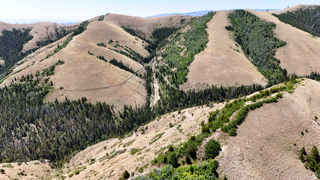 7500 Spring Canyon Road Helper, UT 84526 - Photo 46 of 83 Aerial view of sparsely populated area featuring mountains