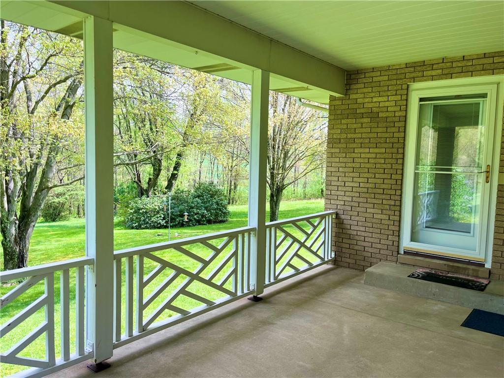 143 Schnur Road Butler, PA 16002 - Photo 24 of 50 a view of a porch with furniture