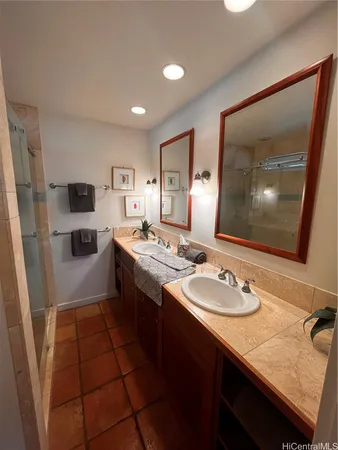 a view of a dining room with furniture and window