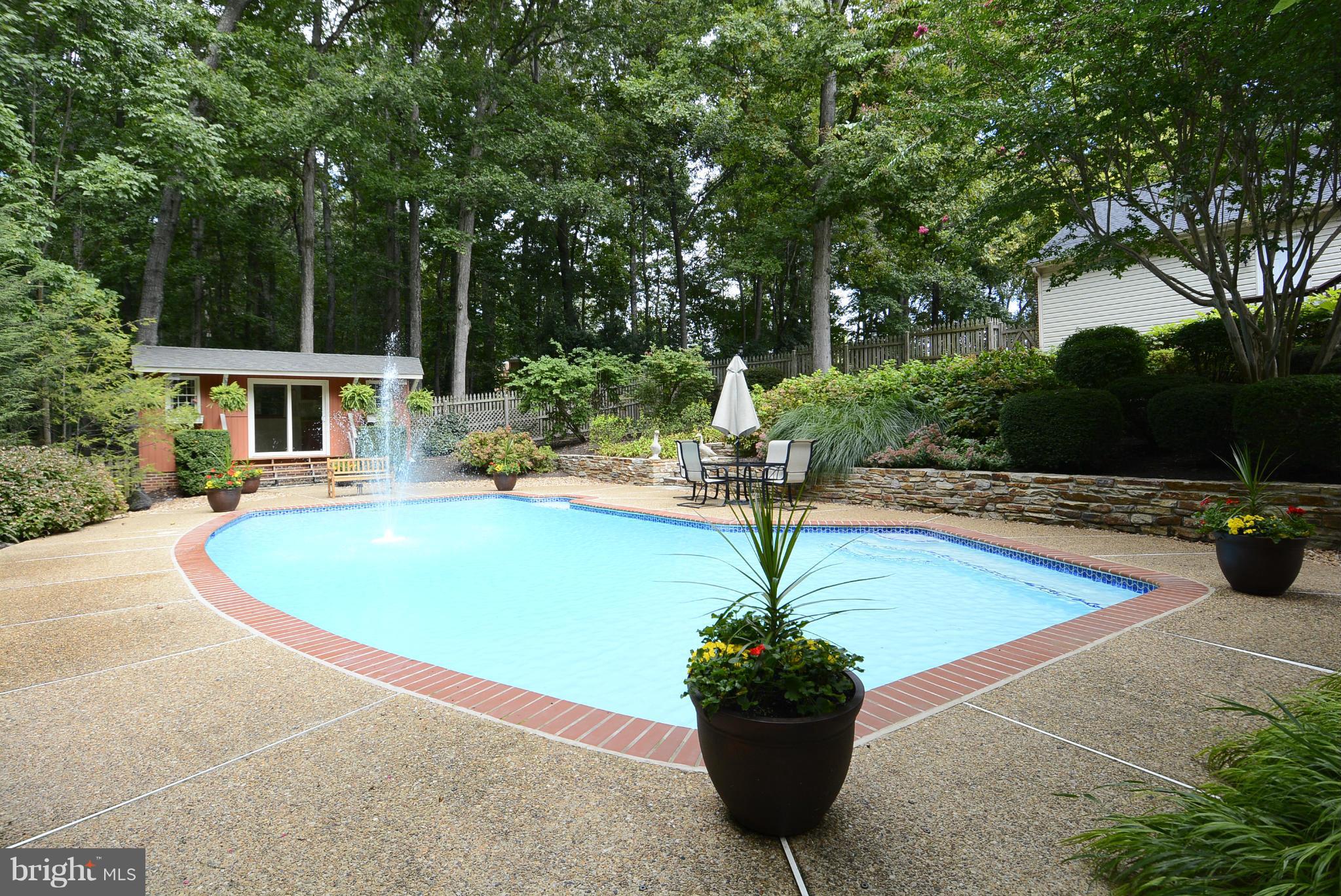 3118 Hunt Road Oakton, VA 22124 - Photo 14 of 30 Pool, Pool House and Two Dressing Rooms