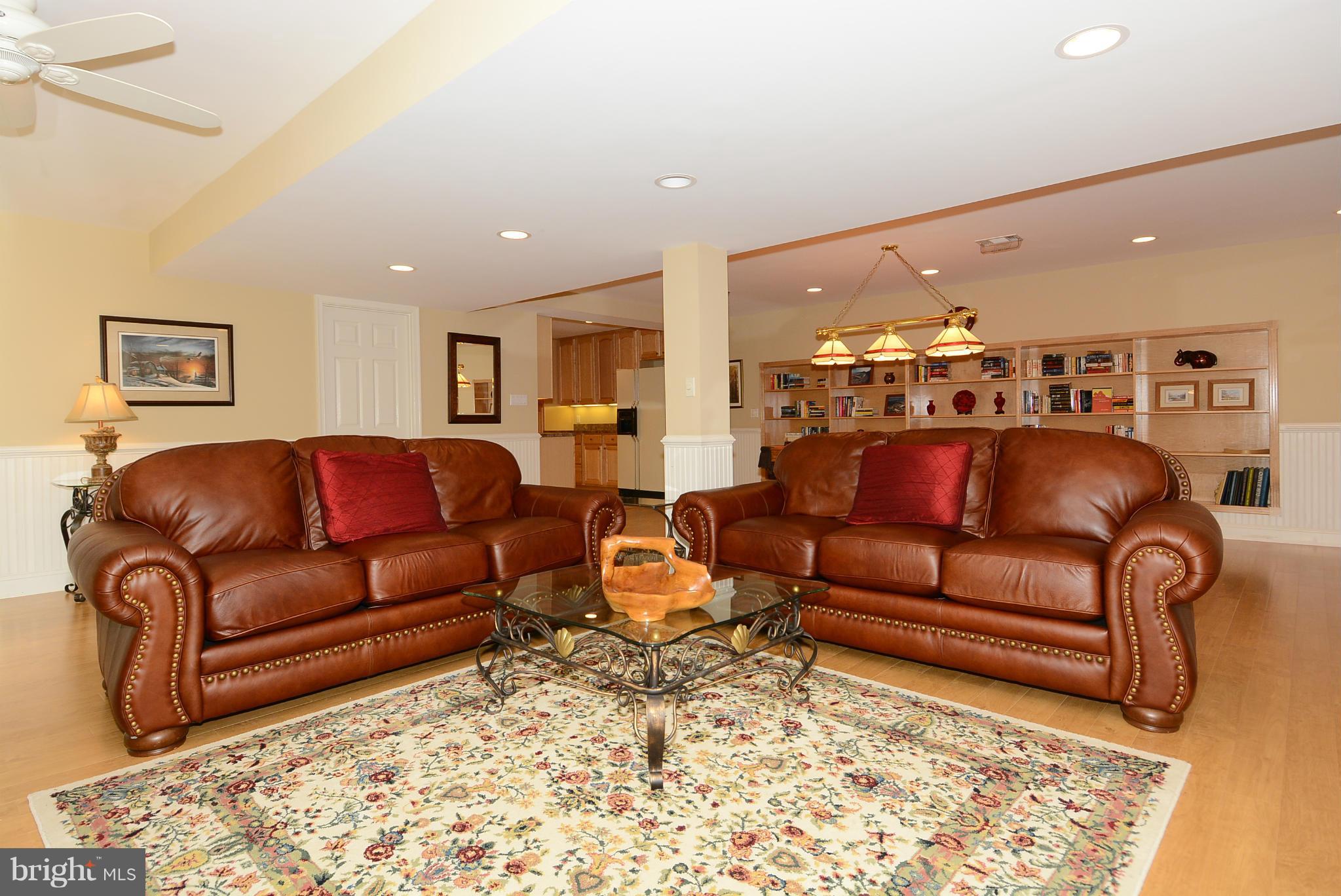 3118 Hunt Road Oakton, VA 22124 - Photo 21 of 30 Lower Level Rec Room w Fireplace