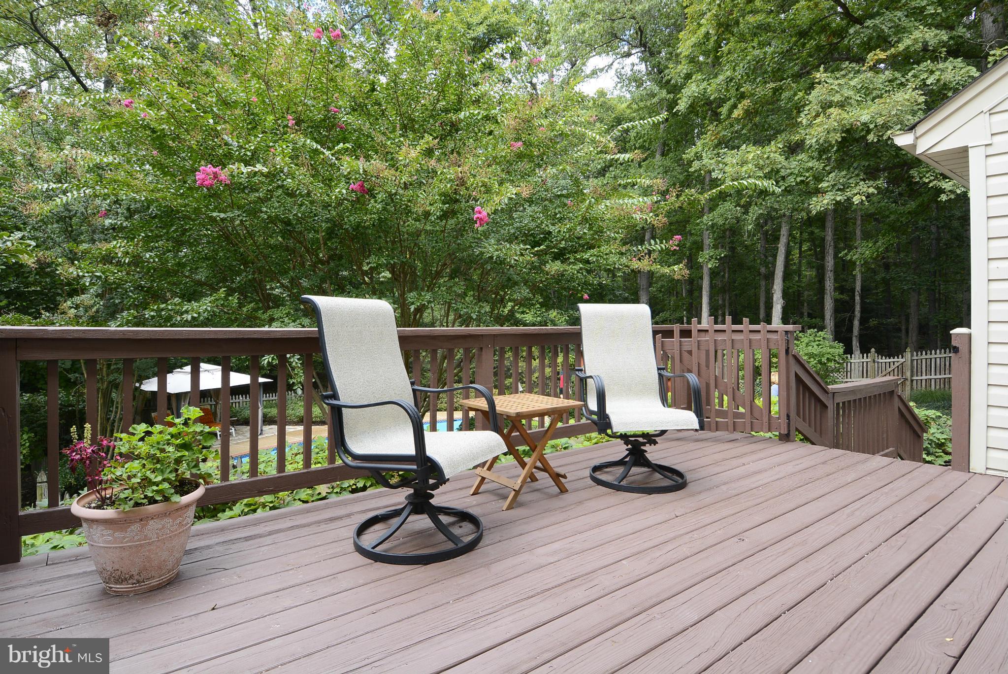 3118 Hunt Road Oakton, VA 22124 - Photo 23 of 30 Deck w Kitchen Access