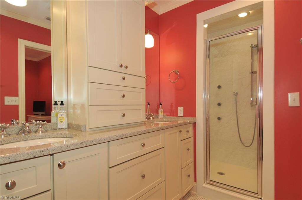 970 Arbor Road Winston-Salem, NC 27104 - Photo 14 of 28 Master bath with gorgeous separate shower