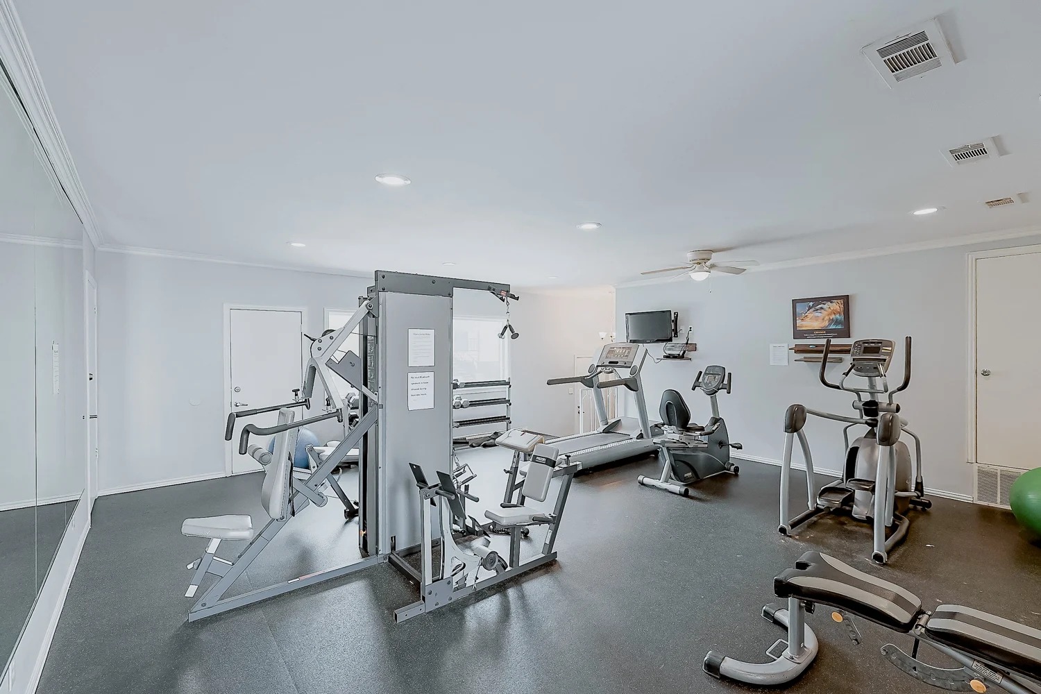 8100 North Mopac Expressway, Unit 9145 Austin, TX 78759 - Photo 7 of 28 a view of a room with gym equipment