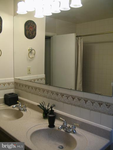 806 Malta Lane Silver Spring, MD 20901 - Photo 17 of 30 a bathroom with a sink and a mirror