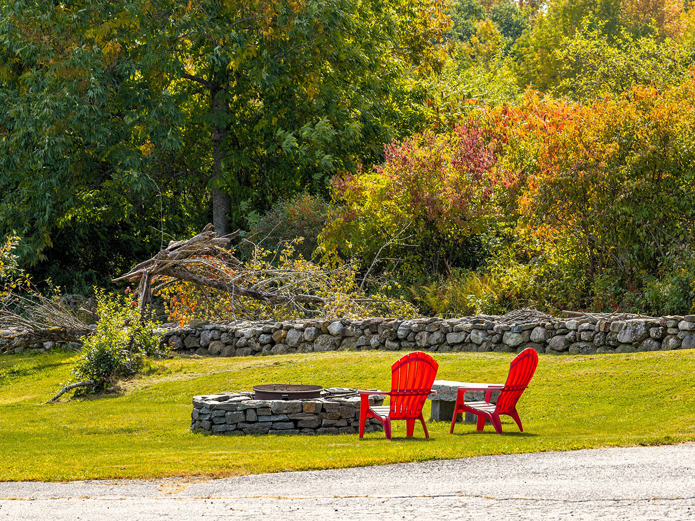 2237 Appleton Ridge Road Appleton, ME 04862 - Photo 53 of 84 Lovely fire pit area