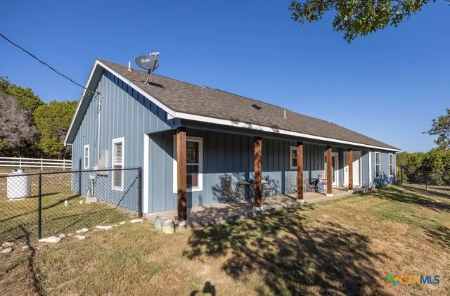 a front view of house with yard
