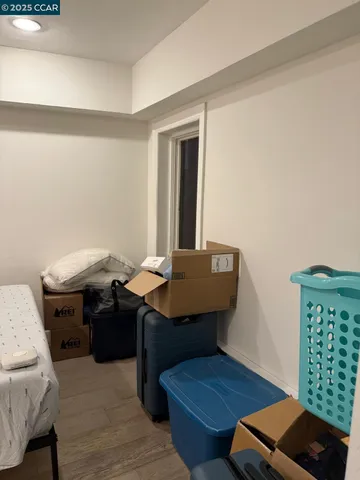 a view of a livingroom with furniture