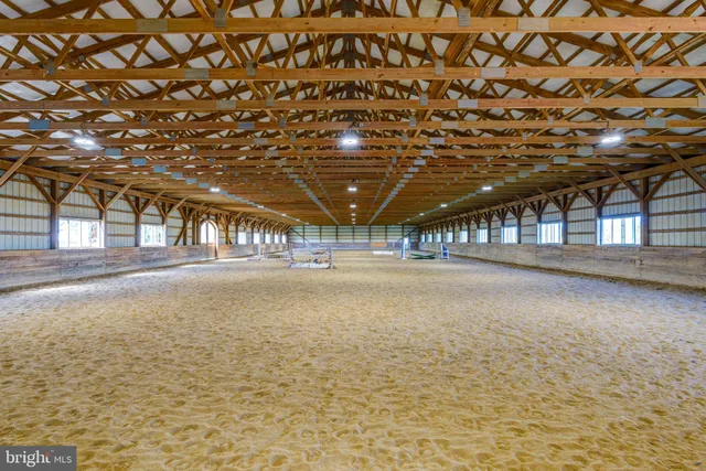 a view of a lake with a big yard