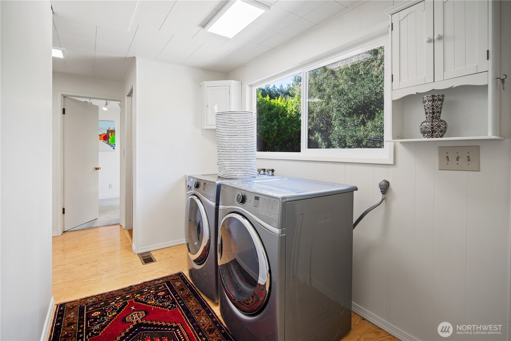 245 Gupster Road Sequim, WA 98382 - Photo 14 of 40 a utility room with dryer and washer