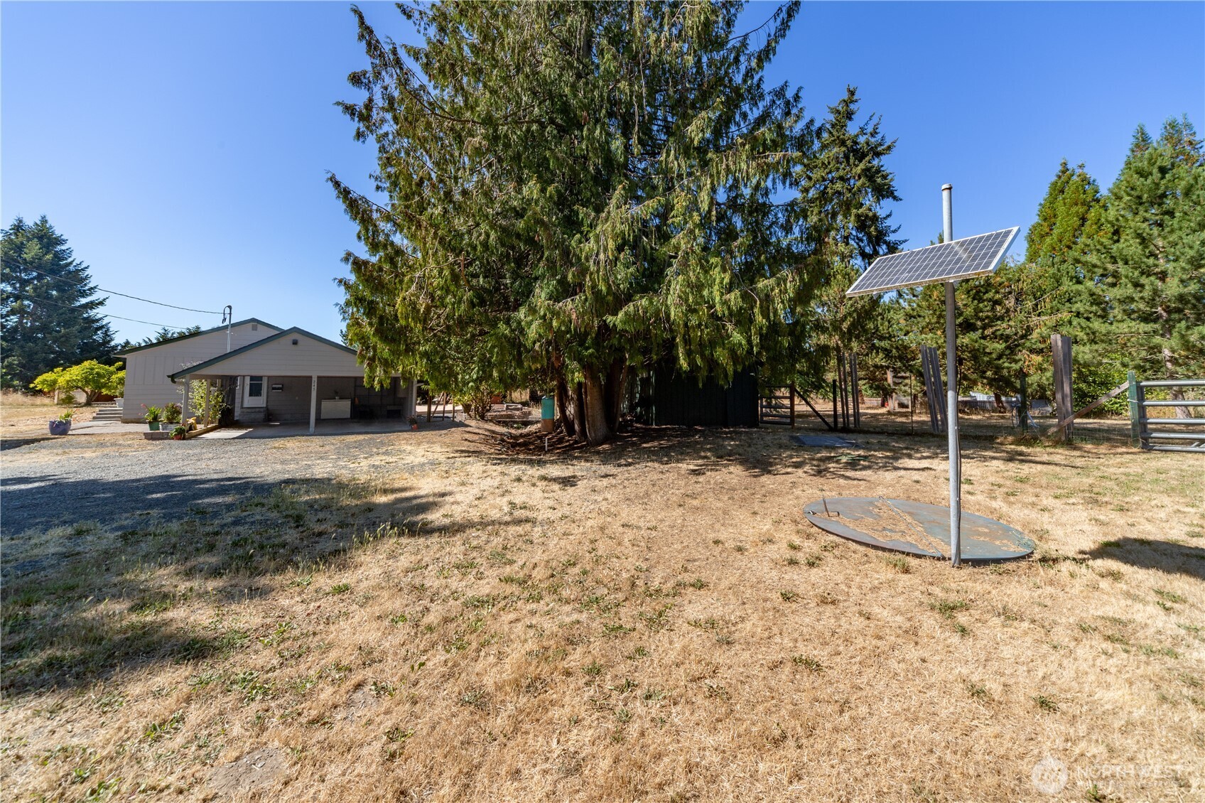 245 Gupster Road Sequim, WA 98382 - Photo 33 of 40 a house view with a outdoor space
