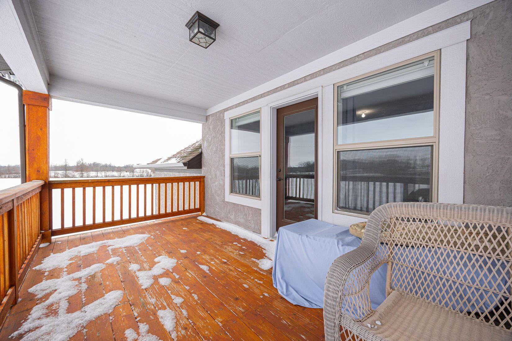 4908 South Section Line Road Delaware, OH 43015 - Photo 61 of 99 Upper level balcony off of flex/retreat room