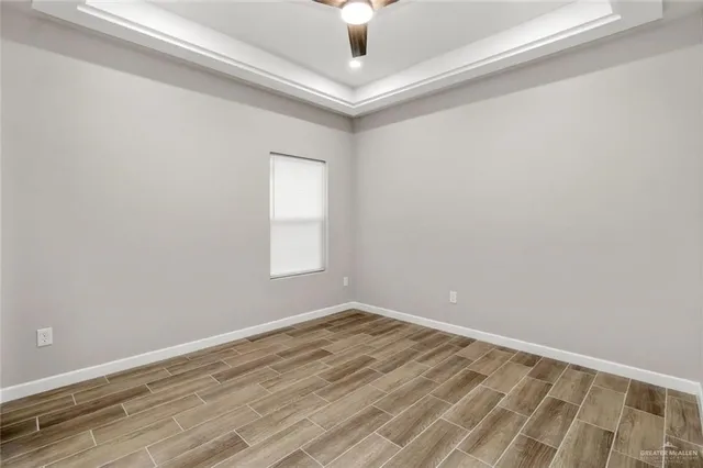 wooden floor in a room