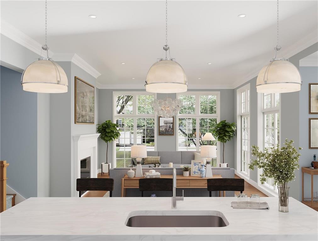 102 Ramsgate Road, Unit ROYSTON Cranberry Township, PA 16066 - Photo 7 of 28 a living room with furniture and a large window