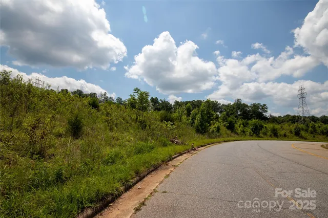 a view of a city street from a building