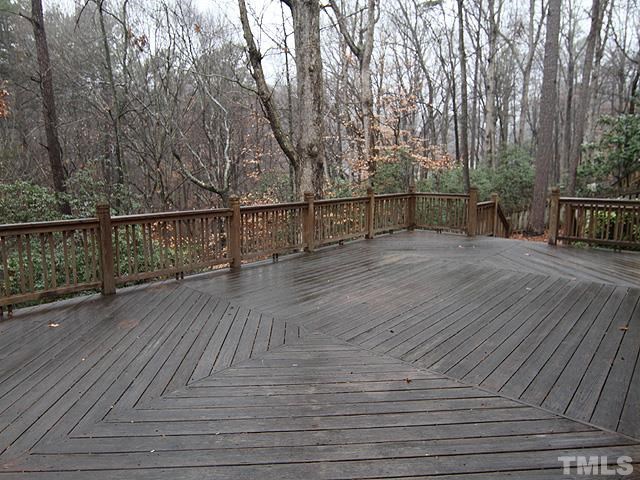 6225 Lookout Loop Raleigh, NC 27612 - Photo 22 of 25 a view of a balcony with wooden floor