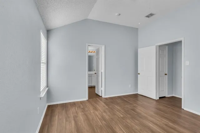 wooden floor in an empty room