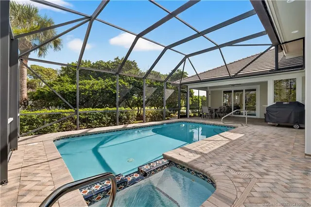 a view of indoor pool