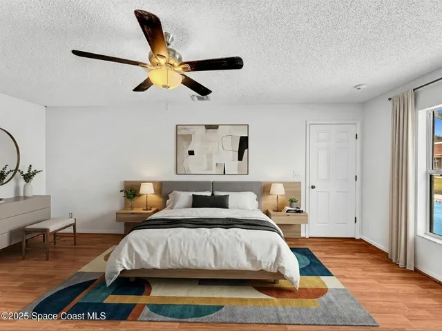 an aerial view of residential house with outdoor space