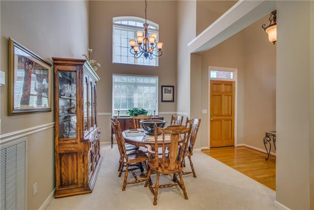 Impressive 2 Story Dining Room