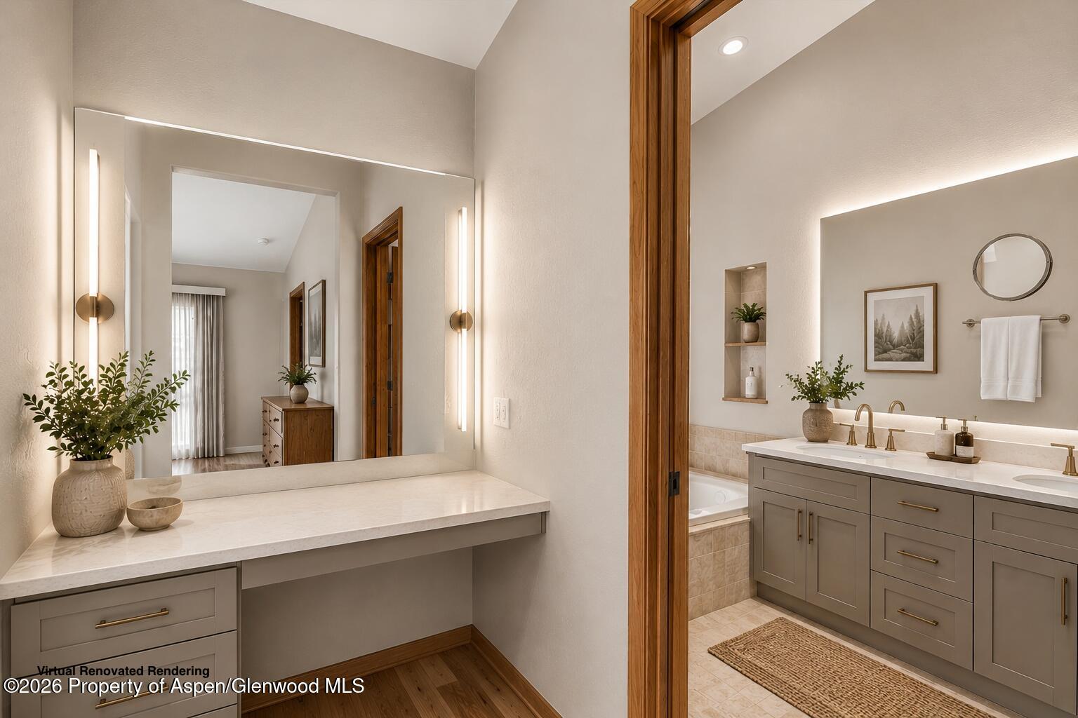 985 Lupine Circle Basalt, CO 81621 - Photo 11 of 30 Primary Bathroom Rendering