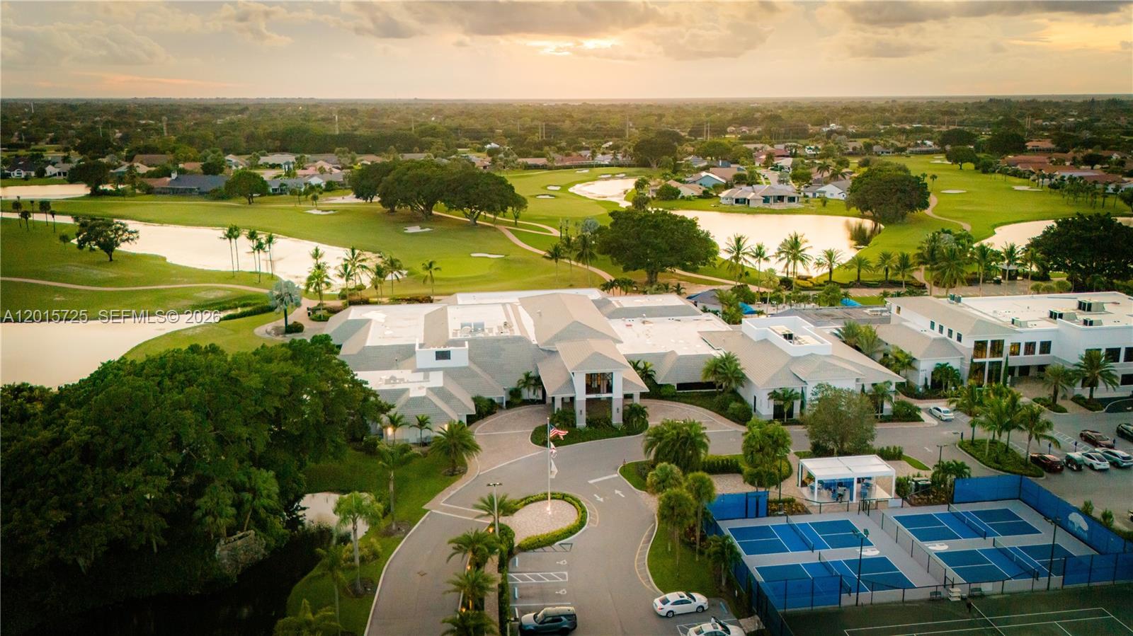 11008 Boca Woods Lane Boca Raton, FL 33428 - Photo 67 of 70 an aerial view of residential houses with outdoor space