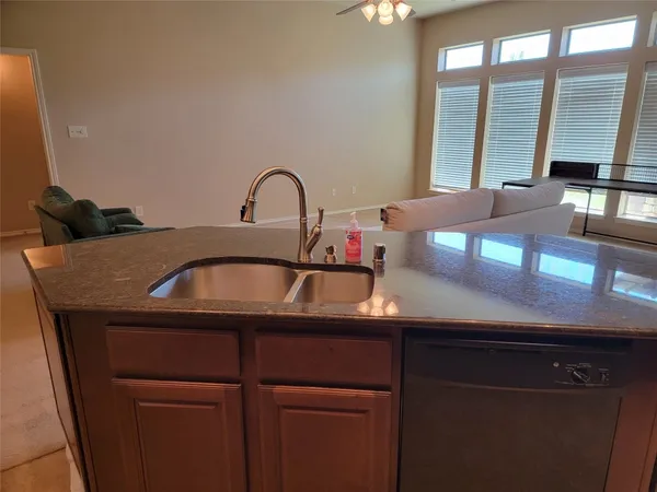 a close view of sink and tap