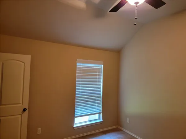 a view of a livingroom with a window