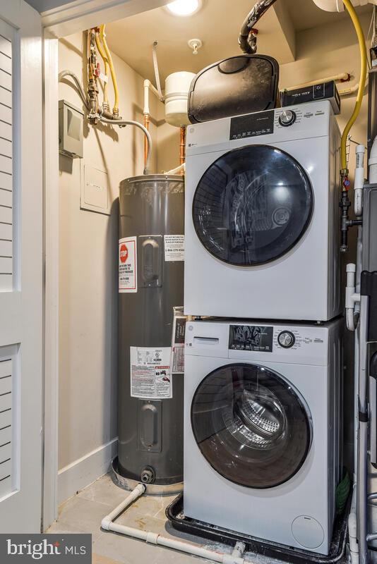 1028 Bladensburg Road Northeast, Unit 5 Washington, DC 20002 - Photo 15 of 29 a close up view of washer and dryer