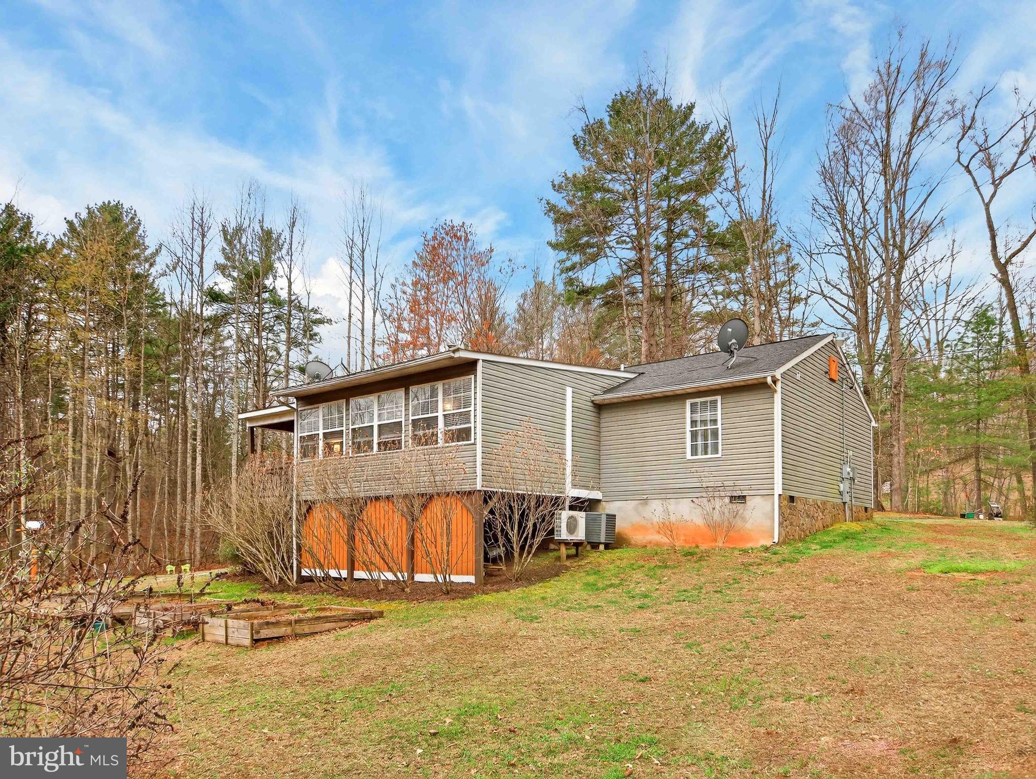 2586 West Hoover Road Haywood, VA 22722 - Photo 32 of 35 a view of a house with a outdoor space