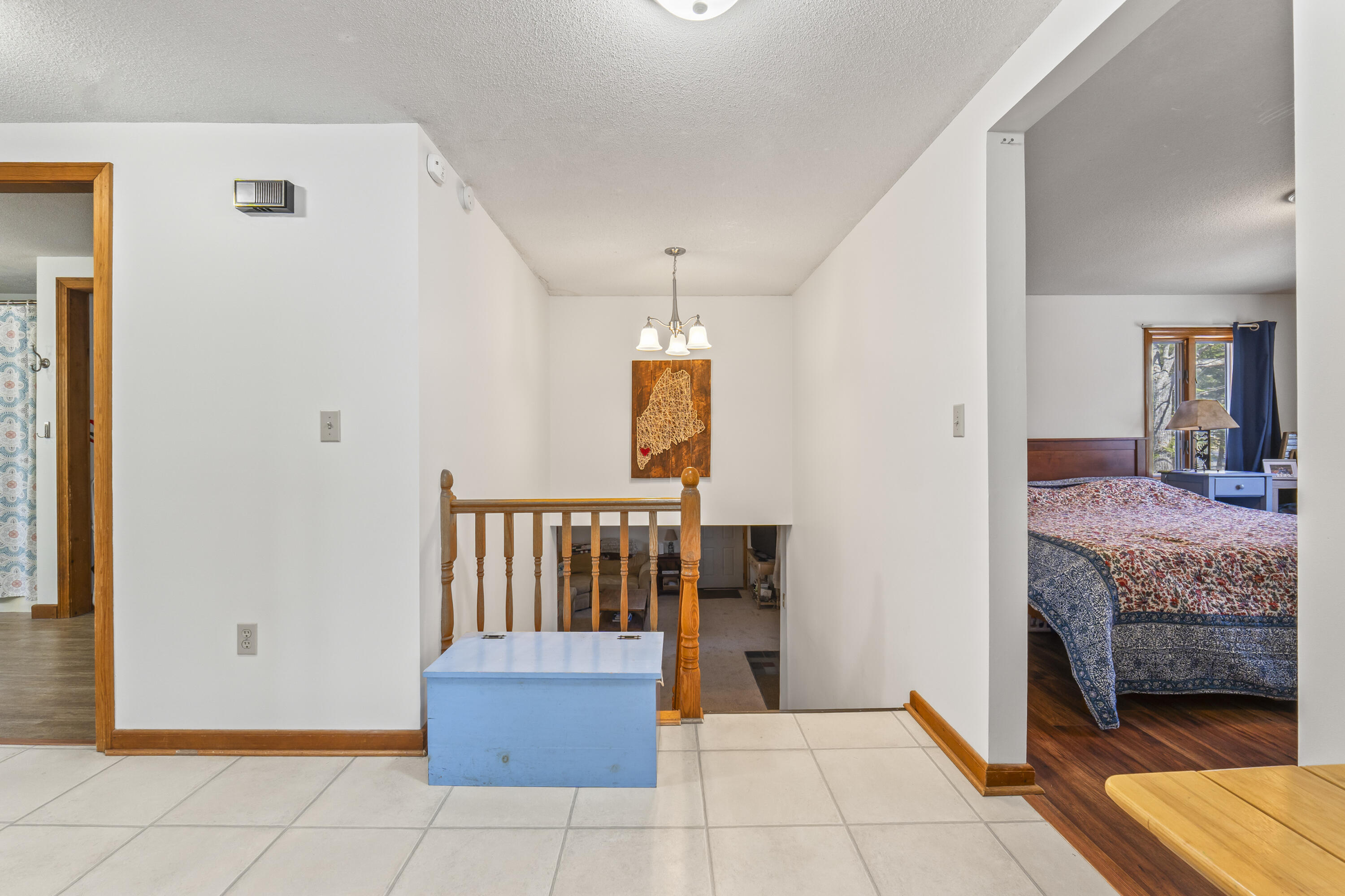 1072 Middle Road Woolwich, ME 04579 - Photo 19 of 59 2nd floor hallway facing living room