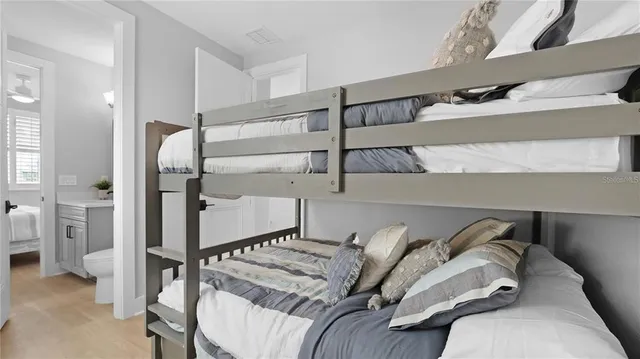 a view of a walk in closet