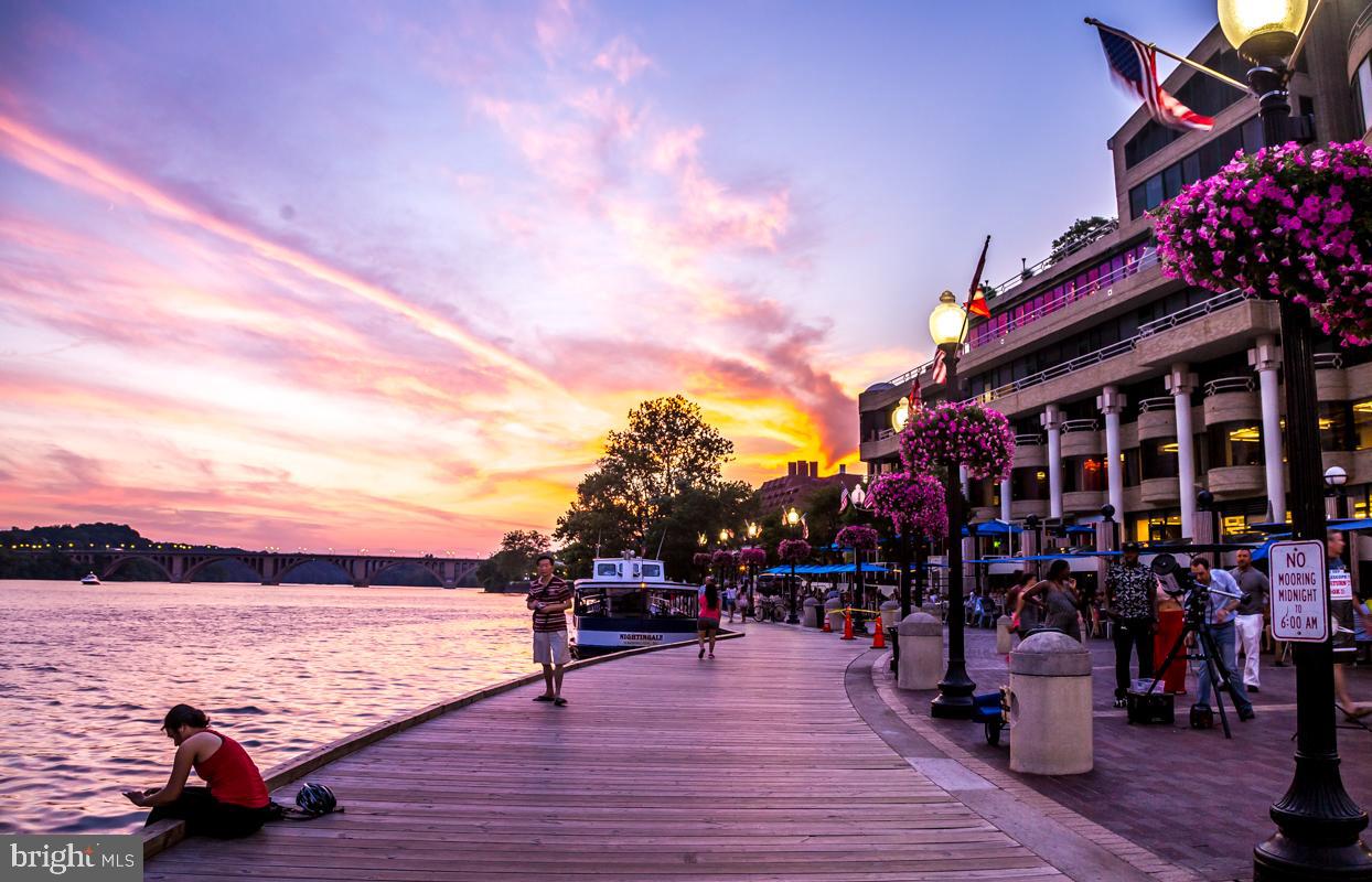 1015 33rd Street Northwest, Unit 809 Washington, DC 20007 - Photo 36 of 39 a view of outdoor space with seating area