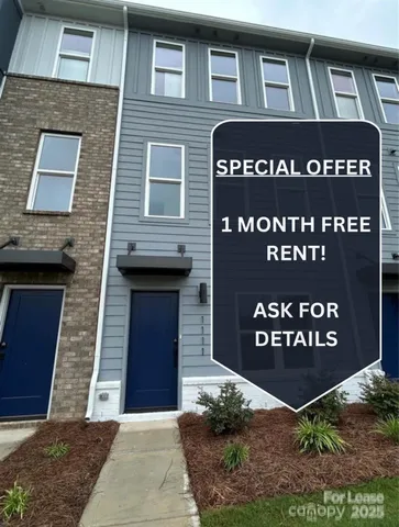 a front view of a building