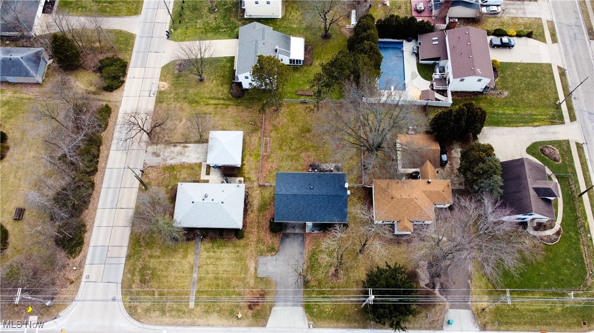2674 Smith Road Fairlawn, OH 44333 - Photo 3 of 31 Drone / aerial view with a residential view