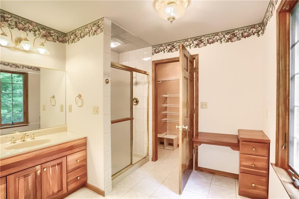 2901 Rosedale Avenue New Castle, PA 16105 - Photo 19 of 25 a bathroom with a shower and a sink