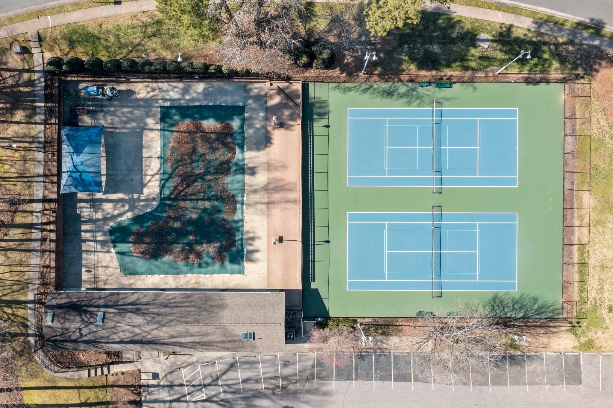 8804 Campfire Trail Raleigh, NC 27615 - Photo 24 of 25 Community pool & tennis
