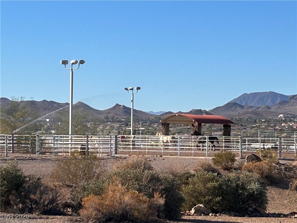 1094 Langston Ranch Avenue Henderson, NV 89002 - Photo 66 of 70 Stable featuring a mountain view