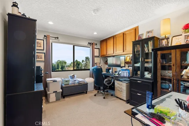 a view of a city from a terrace