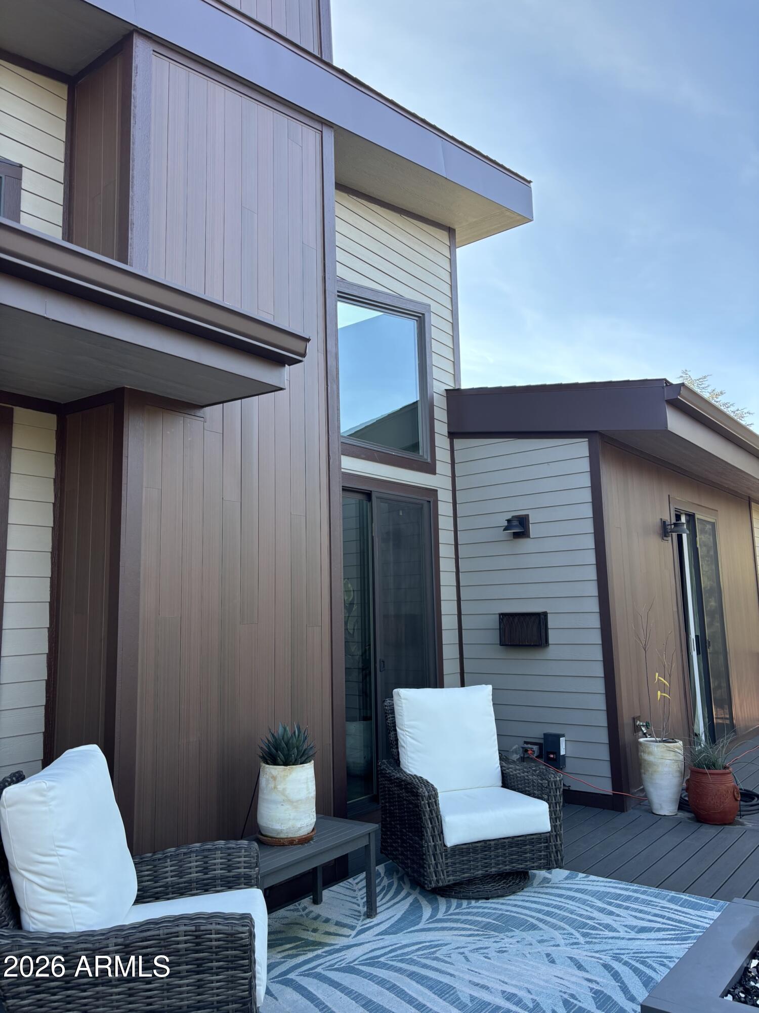 10 Granada Road Sedona, AZ 86336 - Photo 2 of 28 a living room with furniture and wooden floor
