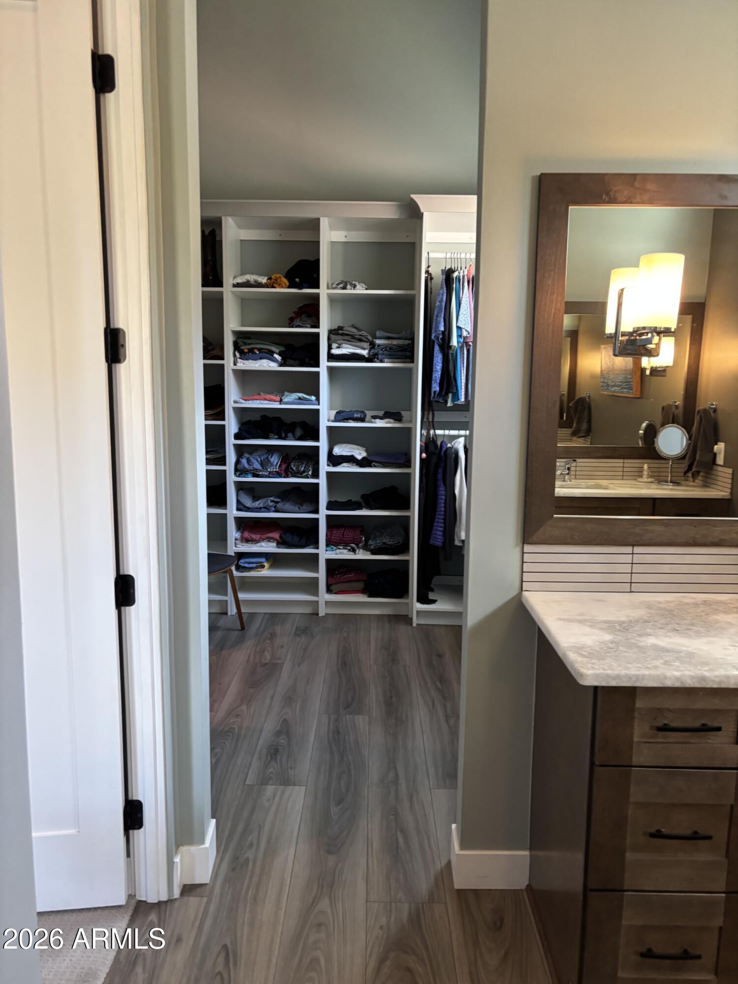 10 Granada Road Sedona, AZ 86336 - Photo 27 of 28 a view of walk in closet with empty racks