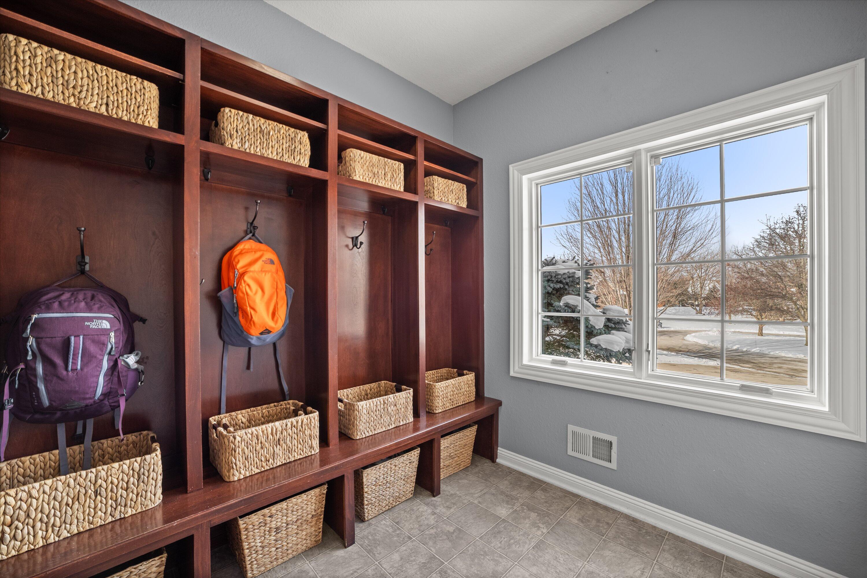 139 Legend Court Wales, WI 53183 - Photo 41 of 103 Mud Room with Oversized Lockers