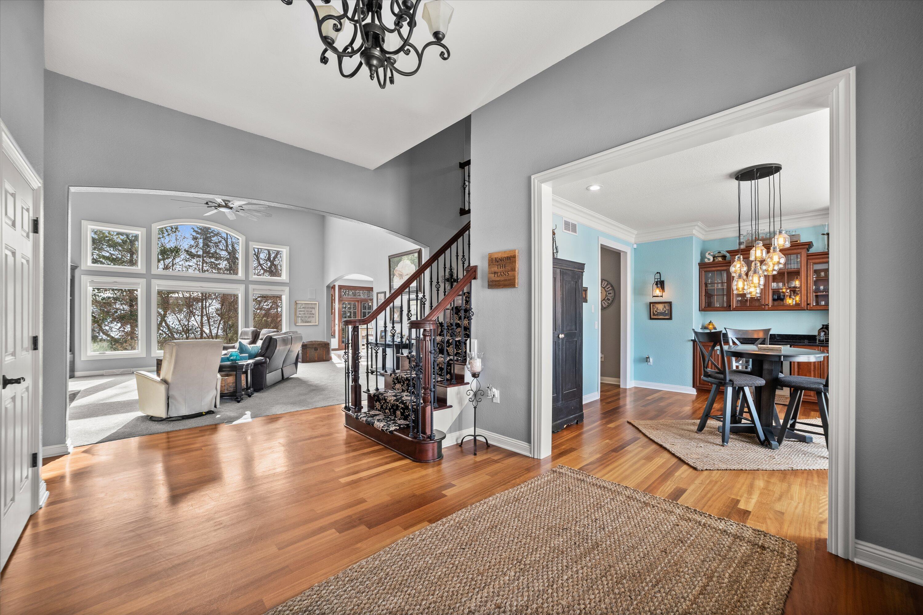139 Legend Court Wales, WI 53183 - Photo 3 of 82 Large Foyer with HWF