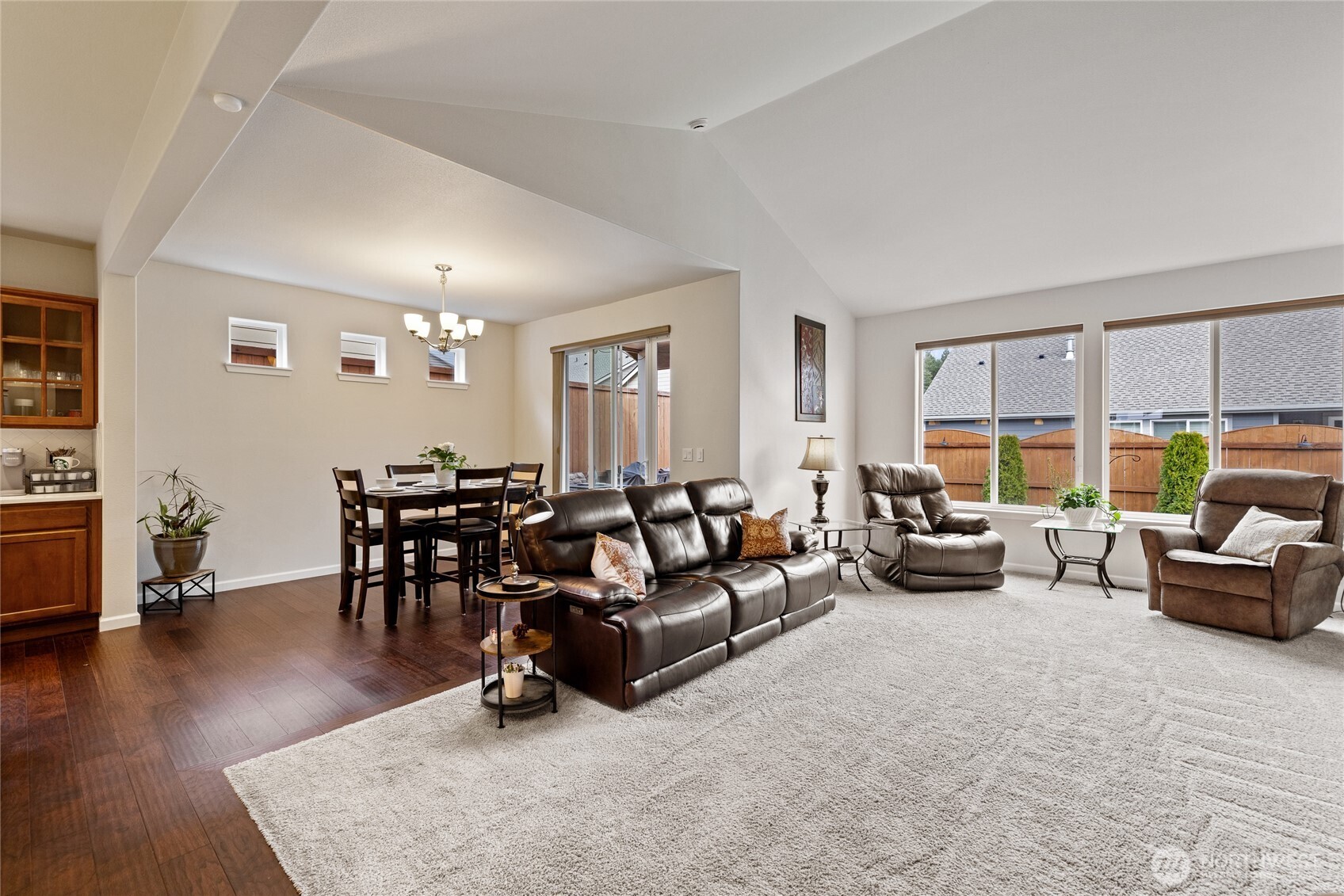 736 Mandee Street Southeast Lacey, WA 98513 - Photo 13 of 35 a living room with furniture and a large window