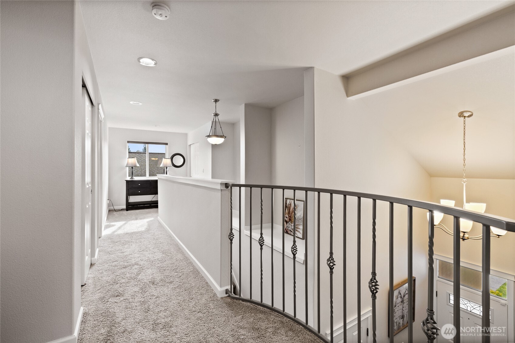 736 Mandee Street Southeast Lacey, WA 98513 - Photo 25 of 35 a view of a hallway with a bathroom
