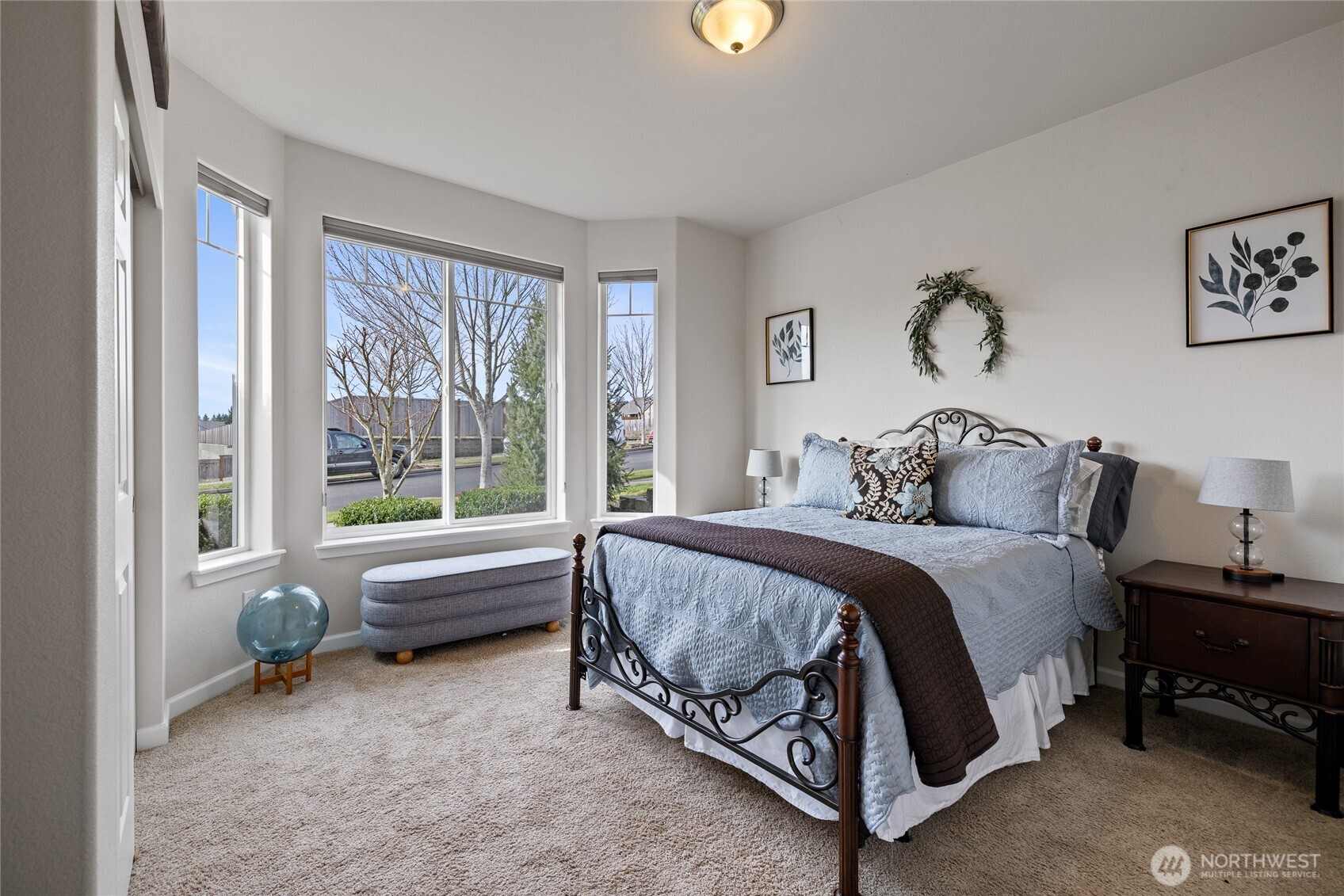 736 Mandee Street Southeast Lacey, WA 98513 - Photo 6 of 35 a spacious bedroom with a bed and a window