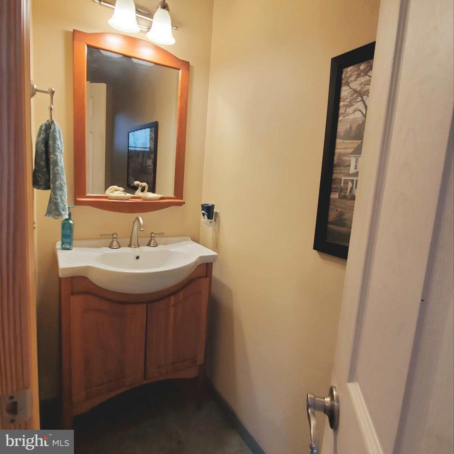 36 Cobbs Mill Road Alloway, NJ 08302 - Photo 39 of 41 a bathroom with a sink and a mirror