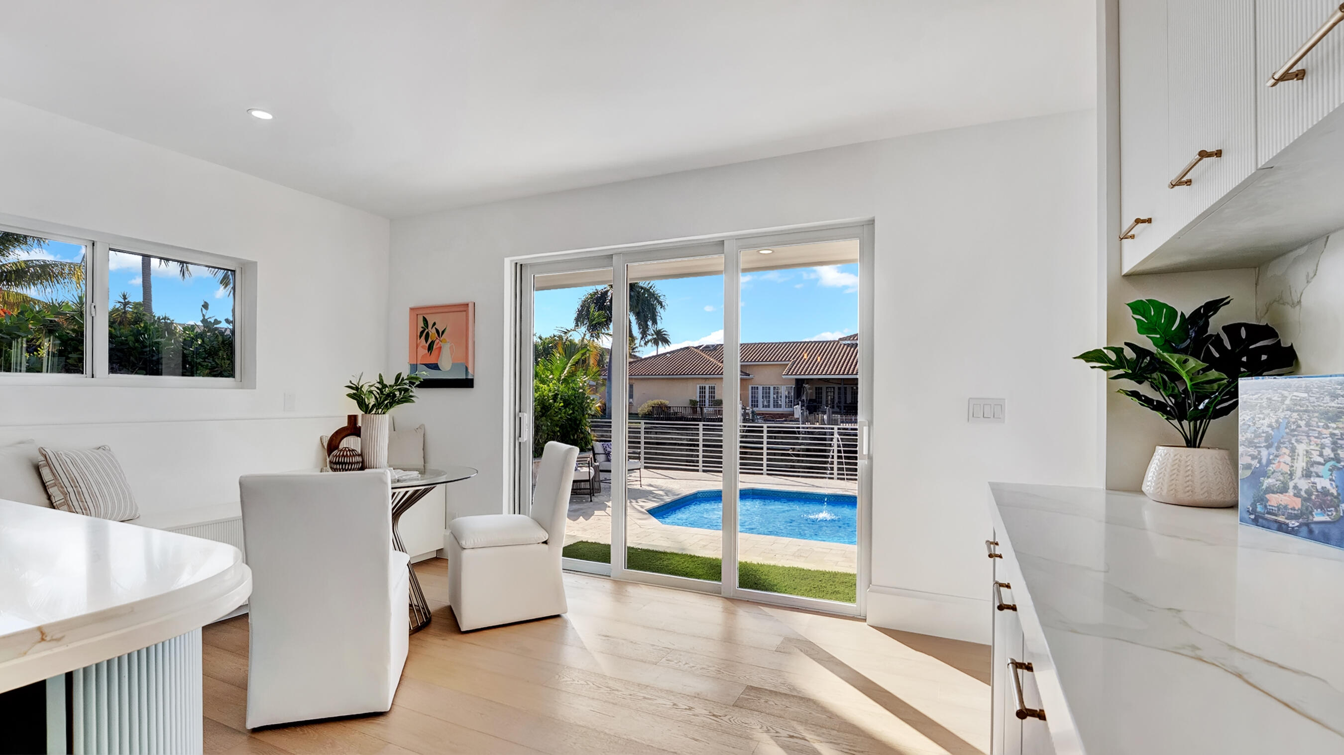 580 Southwest 15th Street Boca Raton, FL 33432 - Photo 24 of 70 Dinette - pool view